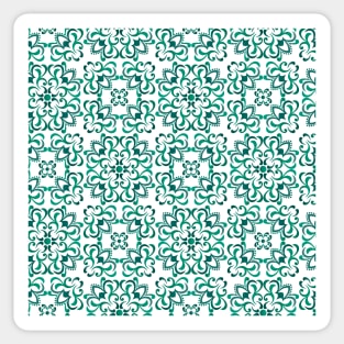 Ornament Floral Tiles Sticker